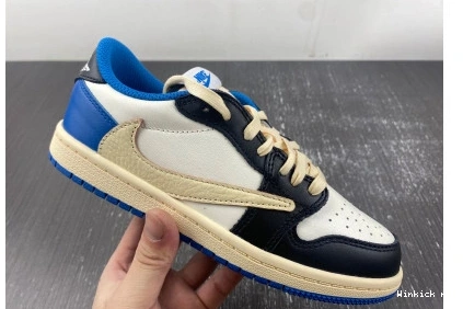 1 Low x OG Fragment Jordan (KIDS)Travis Air x Scott 0715